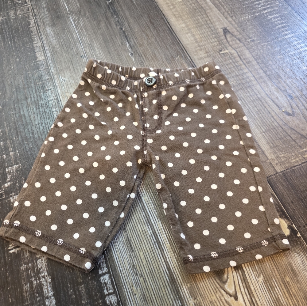 Old Navy Brown Polka Dot Kids Shorts